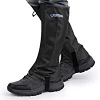 PREUP Polainas de Acampada y Marcha- Polainas Impermeable para Aire Libre- Deporte Alpino- Escalada. a Prueba de Nieve…